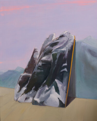 Mountain scene von dirk de cock, Malerei kaufen auf Singulart