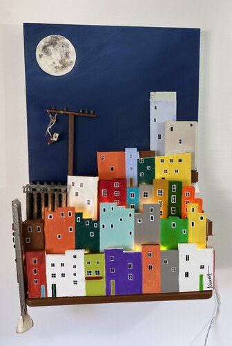 Llévame a la luna by Paula Garnett, Other Media for Sale on Singulart