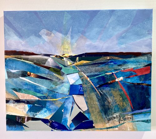 Horizonte eterno by Paula Garnett, 종이 for Sale on Singulart