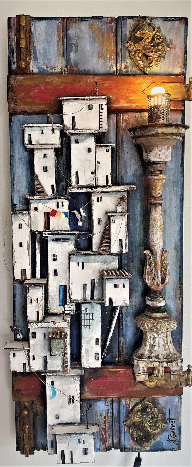 Blue town Paula Garnett