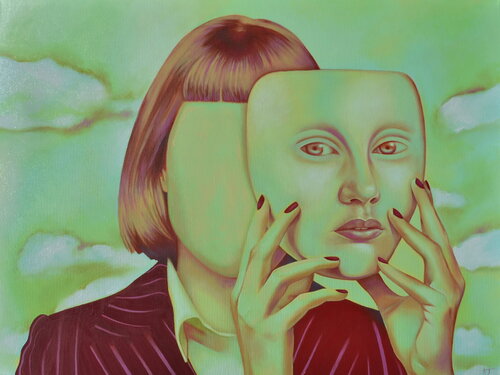 the mists of appearance van Anna JENDRZEJAK, Schilderij te koop op Singulart