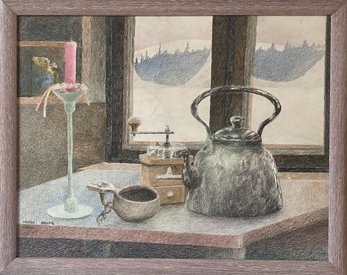 Frühstück di Ranulf Streuff, Pittura in vendita su Singulart