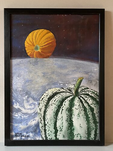 Halloween par Ranulf Streuff, Peinture en vente sur Singulart