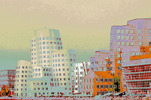 DÜSSELDORF-1-FRANK GEHRY BUILDING by Pablo Guillamon, 사진 for Sale on Singulart