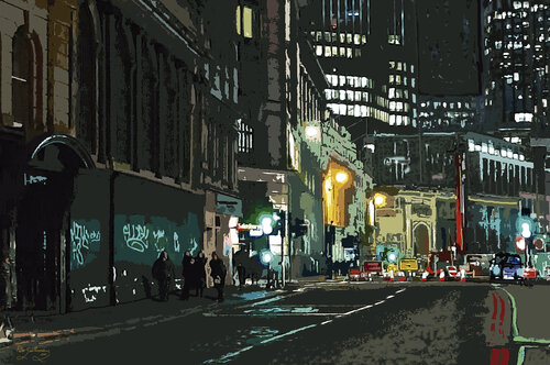GRACECHURCH STREET. LONDON de Pablo Guillamon, Fotografía a la venta en Singulart