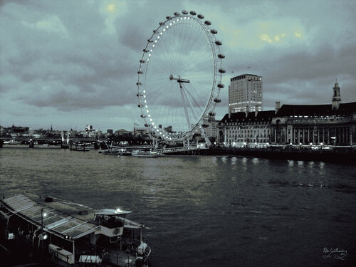 LONDON EYE-2 di Pablo Guillamon, Fotografia in vendita su Singulart