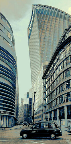 SKY GARDEN-D-LONDON by Pablo Guillamon, 사진 for Sale on Singulart