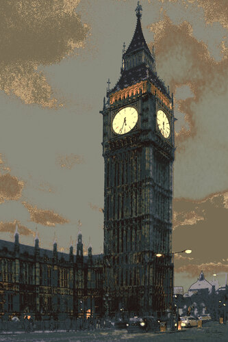 BIG-BEN-LONDON-A di Pablo Guillamon, Fotografia in vendita su Singulart