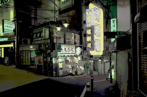 Tokio-Street-1 von Pablo Guillamon, Fotografie kaufen auf Singulart