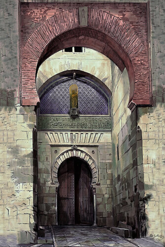 Gate of Justice, Alhambra, Granada, Spain by Pablo Guillamon, Photography for Sale on Singulart