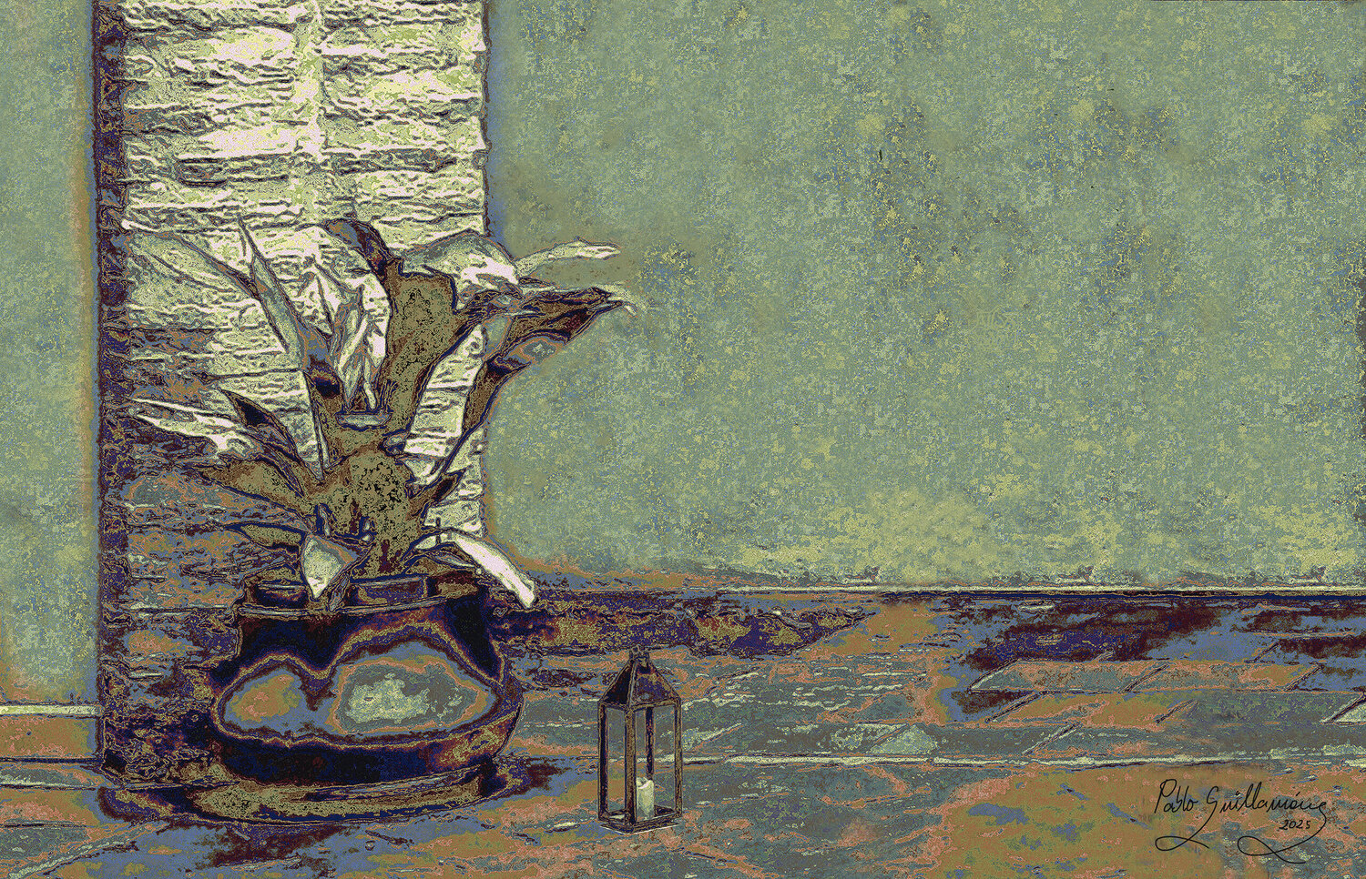 Alhambra-Nasrid Courtyard-1-Granada, Spain Pablo Guillamon