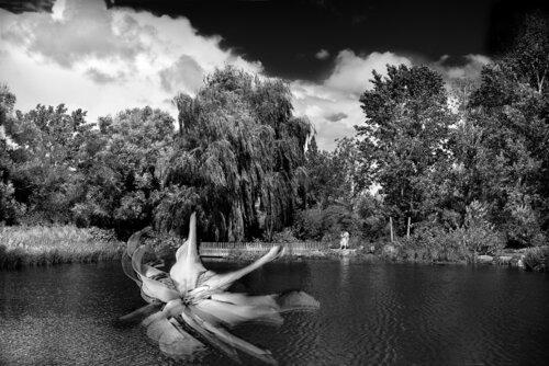 La barque blanche von hugues rochette, Fotografie kaufen auf Singulart