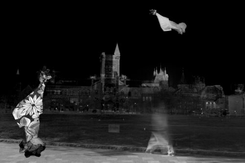 Quand la nuit s'inscrit vers la mythologie orientale von hugues rochette, Fotografie kaufen auf Singulart