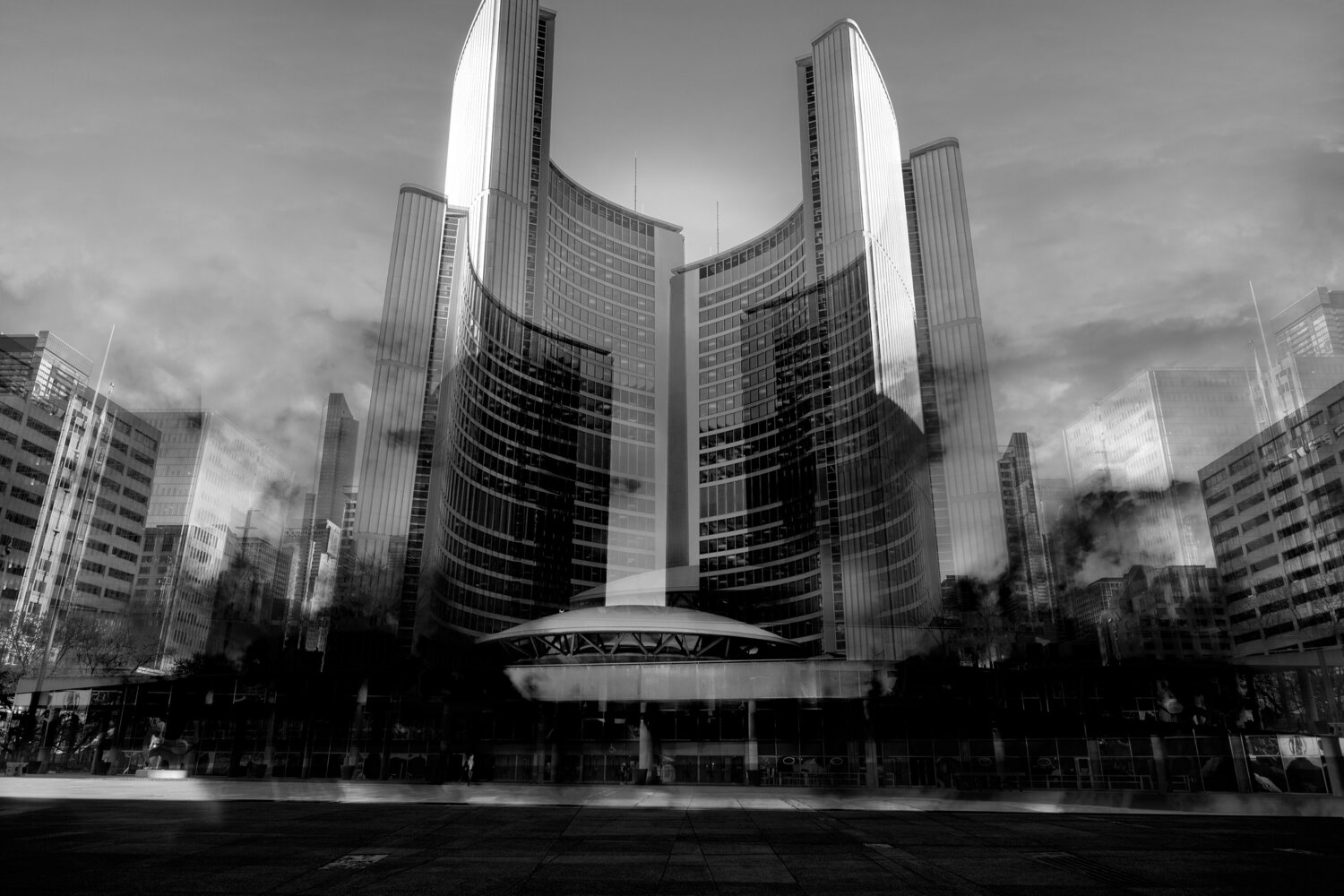 City hall is smoking hugues rochette