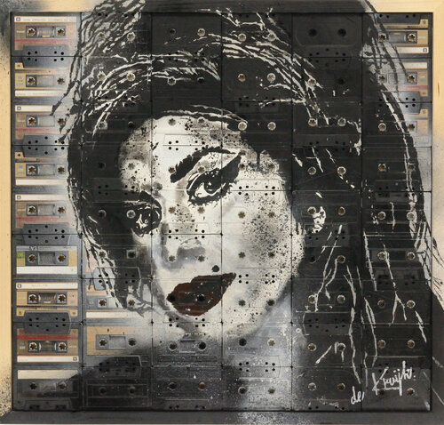 Amy Winehouse di Monique de Kruijk, Pittura in vendita su Singulart