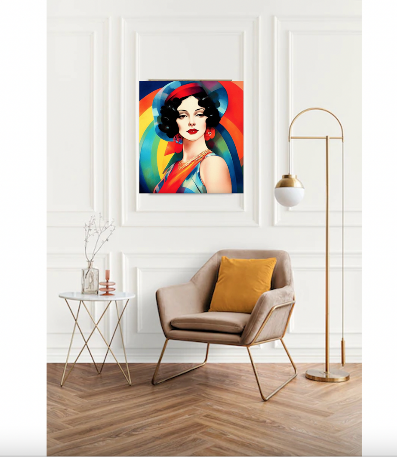 The Painter's Crucifixion door Vladimir Georgievski (N.D) : Schilderij Olie  op Canvas - Singulart, image size:1304x1500