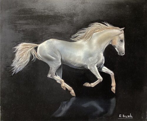 Pure Majesty di Eva Bazhenova, Pittura in vendita su Singulart