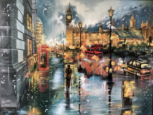 London's lights Eva Bazhenova