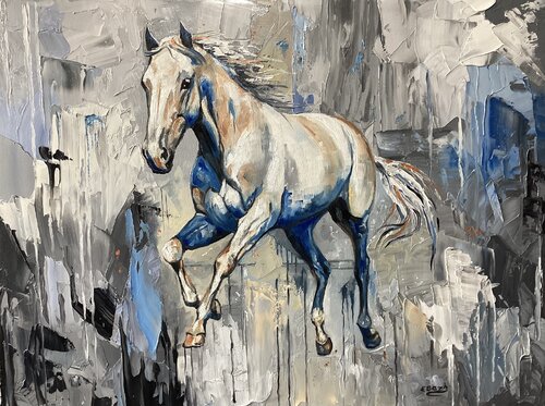 The Young Runner von Eva Bazhenova, Malerei kaufen auf Singulart