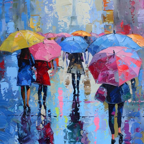 Parisian Symphony von Eva Bazhenova, Digital kaufen auf Singulart
