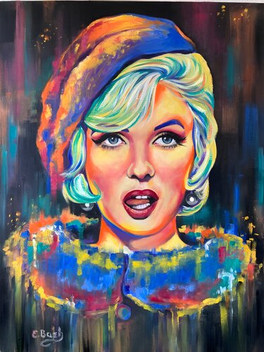 Some Like It Hot: Marilyn Monroe von Eva Bazhenova, Malerei kaufen auf Singulart