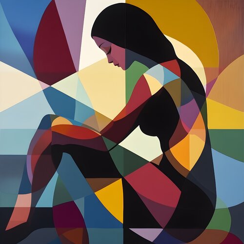 Elegance in Shapes von Eva Bazhenova, Digital kaufen auf Singulart