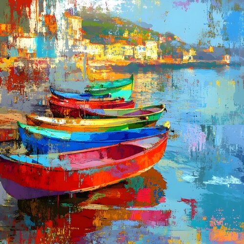 Harbour Symphony von Eva Bazhenova, Digital kaufen auf Singulart