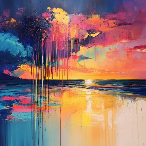 Running Down Sunset von Eva Bazhenova, Digital kaufen auf Singulart