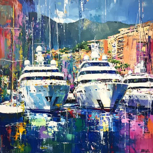 Riviera Style di Eva Bazhenova, Digitale in vendita su Singulart