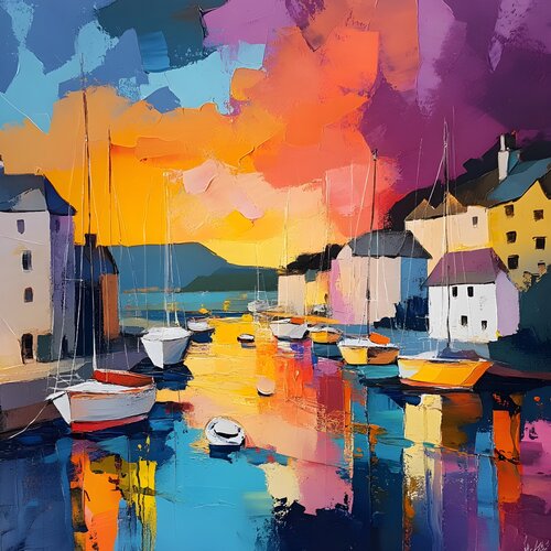 Peaceful Seaside von Eva Bazhenova, Digital kaufen auf Singulart