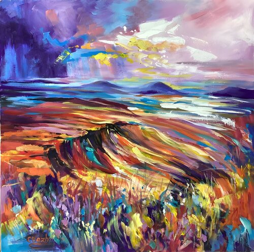 Peaceful and Beautiful von Eva Bazhenova, Malerei kaufen auf Singulart