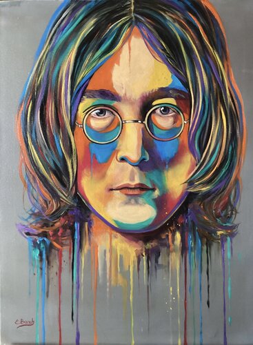John Lennon von Eva Bazhenova, Malerei kaufen auf Singulart