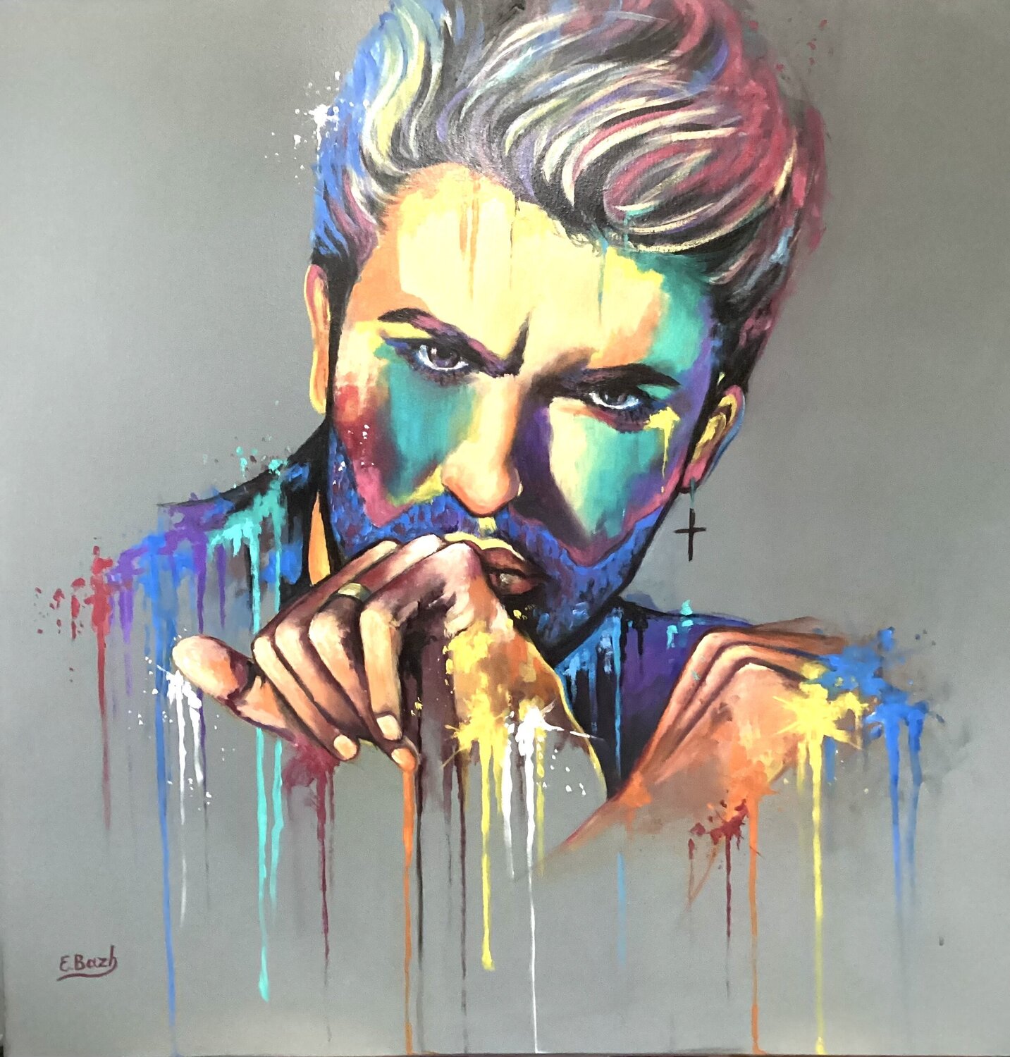 Careless Whispers: A Tribute to George Michael Eva Bazhenova Originalgemälde zu verkaufen