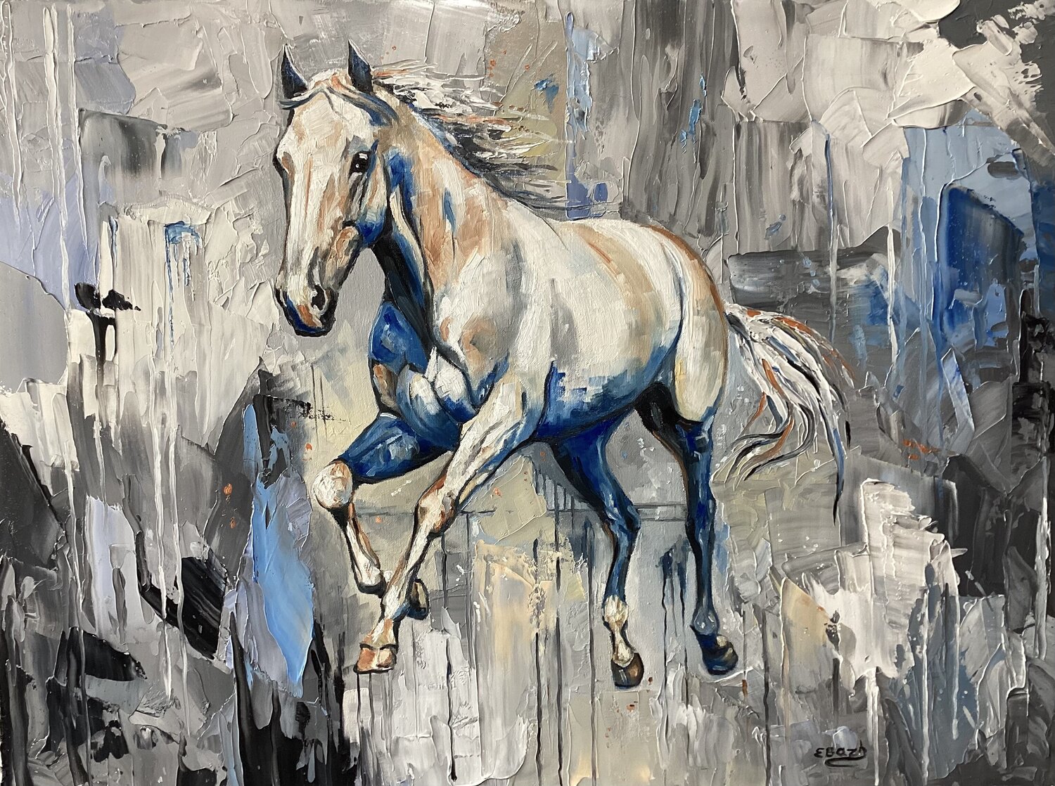 The Young Runner Eva Bazhenova
