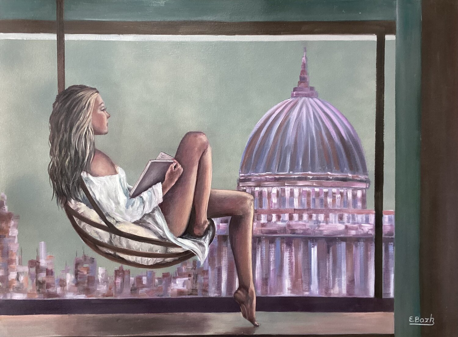 Contemplation at Saint-Paul's cathedral Eva Bazhenova