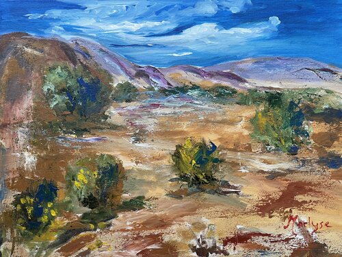 California Desert Magic von Marlyse Ruess, Malerei kaufen auf Singulart