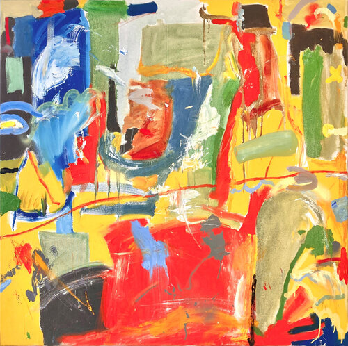 Right after I met her di Armand Brac, Pittura in vendita su Singulart