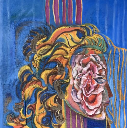 MUJERFLOR di Miguel Betancourt, Pittura in vendita su Singulart