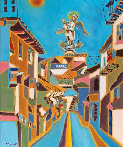 IMAGEN CON ESPLENDOR di Miguel Betancourt, Pittura in vendita su Singulart