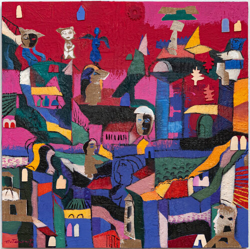 MI CIUDAD von Miguel Betancourt, Malerei kaufen auf Singulart