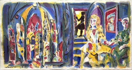 JARDÍN DE LA INFANTA von Miguel Betancourt, Werk auf Papier kaufen auf Singulart