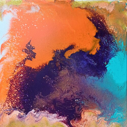 Entranhas 2 van Selene Fertonani, Schilderij te koop op Singulart