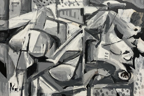Abstract Figures van Timothy Shannon, Schilderij te koop op Singulart