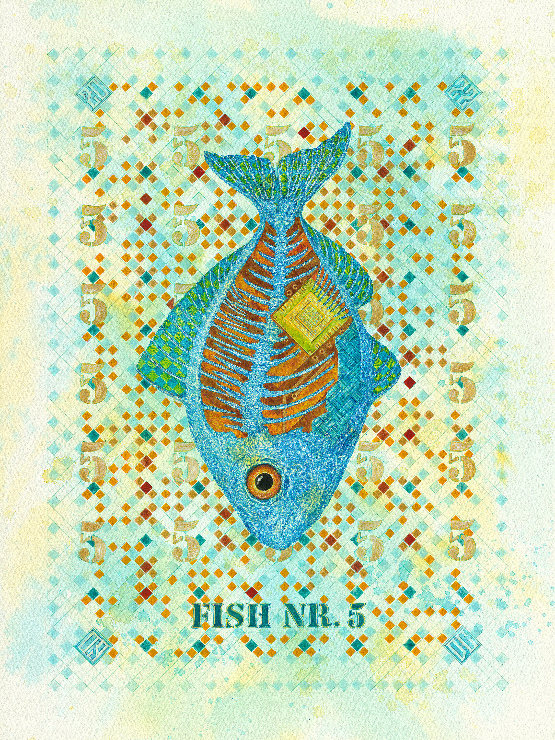 Fish Nr. 5 GICLÉE PRINT