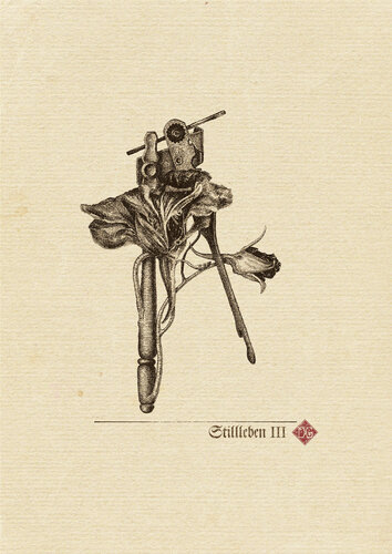 Still Life_A4_3_sepia di Dobri Gjurkov, Stampa in vendita su Singulart