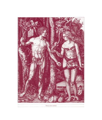 Adam & Eve revisited BERRY di Dobri Gjurkov, Stampa in vendita su Singulart