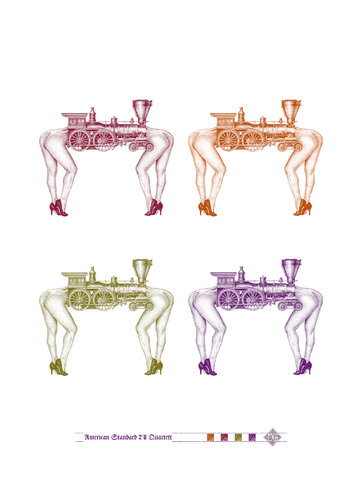 American Standard 2B Quartett di Dobri Gjurkov, Stampa in vendita su Singulart