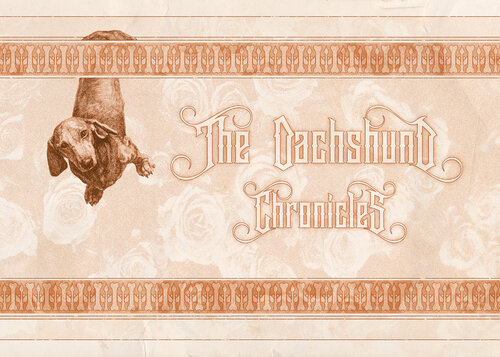 The Dachshund Chronicles Cover Page von Dobri Gjurkov, Druck kaufen auf Singulart