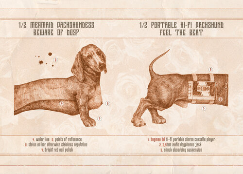 The Dachshund Chronicles Page 2 von Dobri Gjurkov, Druck kaufen auf Singulart