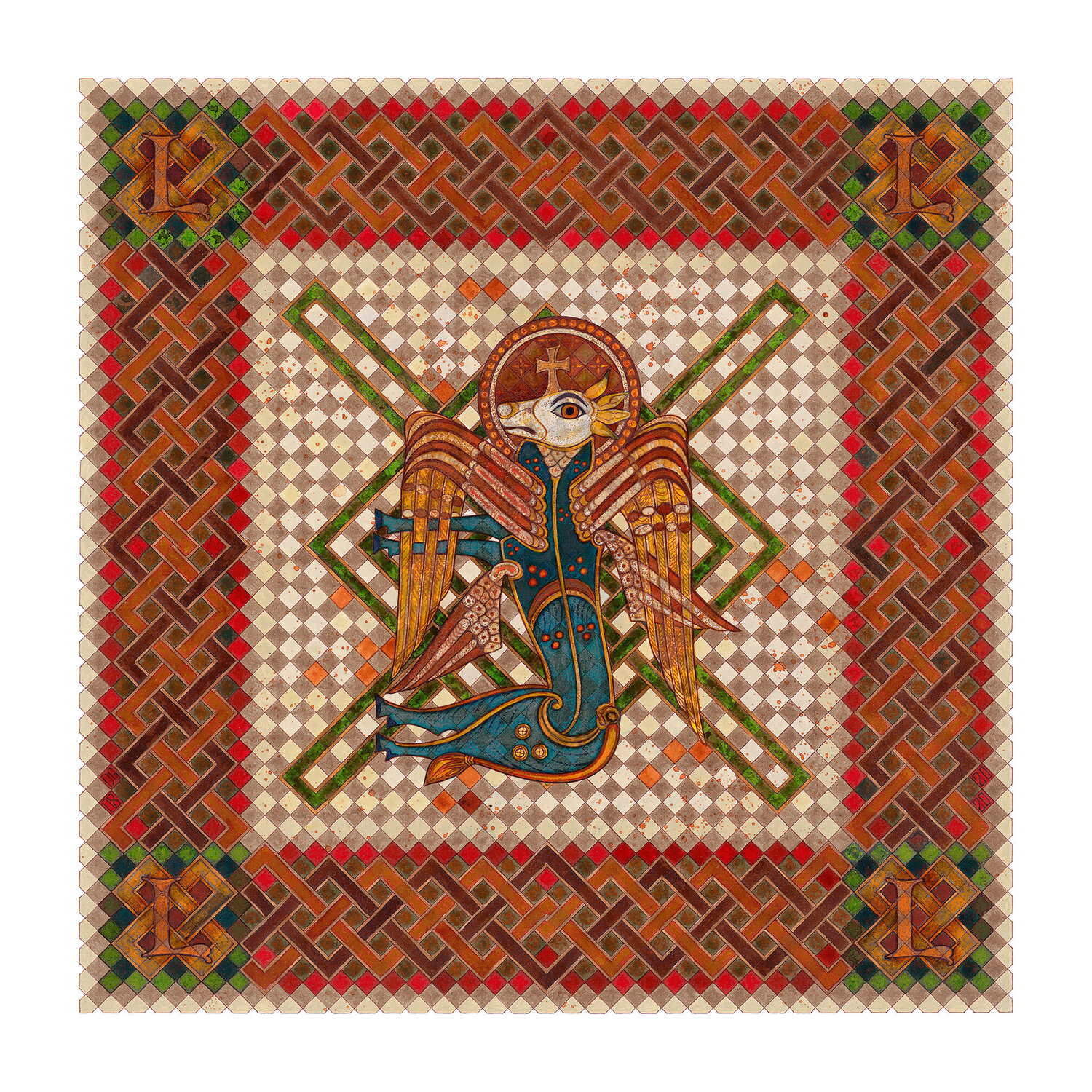 The Evangelists: Luke Limited Edition print Dobri Gjurkov Druck zu verkaufen